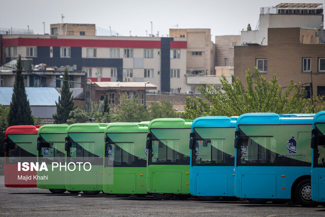 عکس تزئینی است افزوده شدن ۱۰۰ دستگاه اتوبوس به ناوگان شهری قم