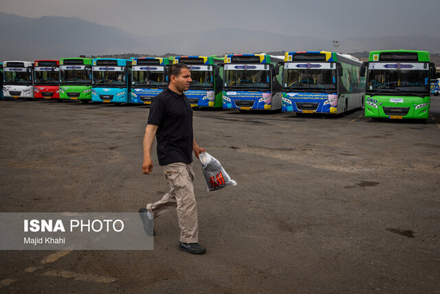 عکس تزئینی است ناوگان حملونقل عمومی زنجان با ۱۴۰ دستگاه فعال در مسیر نوسازی