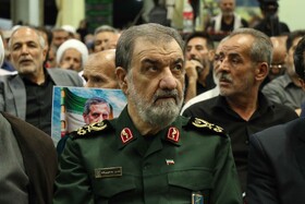 سردار محسن رضایی در مراسم بزرگداشت شهدای اقتدار استان همدان