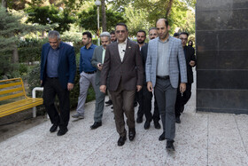 بازدید علاالدین رفیع زاده، رییس سازمان اداری و استخدامی کشور از برگزاری آزمون استخدامی آموزش و پرورش در البرز
