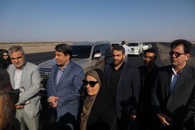 دومین روز سفر فرزانه صادق، وزیر راه و شهرسازی به کرمان