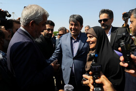 دومین روز سفر فرزانه صادق، وزیر راه و شهرسازی به کرمان