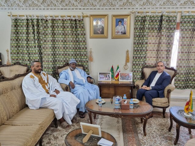 رایزنی دبیر کل اتحادیه اسلامی آفریقا با سفیر ایران در موریتانی رایزنی دبیر کل اتحادیه اسلامی آفریقا با سفیر ایران در موریتانی