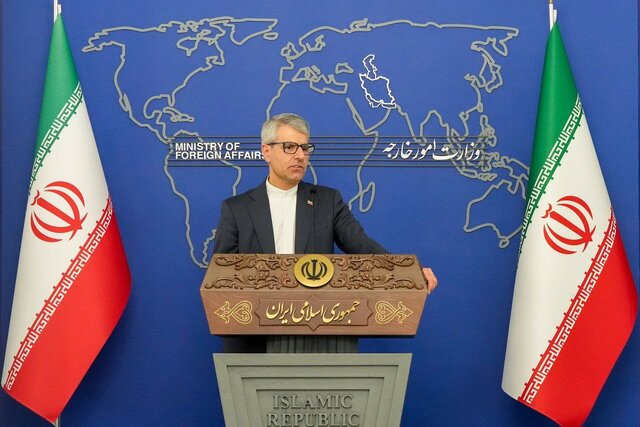 اسماعیل بقائی سخنگوی وزارت امور خارجه جمهوری اسلامی ایران رد اتهامهای بیاساس آمریکا و چند کشور دیگر غربی علیه ایران