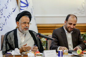 محمود علوی در نشست هم‌اندیشی و هماهنگی معاونان و مدیران کل مجلس وزارتخانه ها و دستگاه های اجرایی