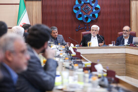 نشست محمدرضا عارف، معاون اول رییس جمهور با مدیران صندوق توسعه ملی