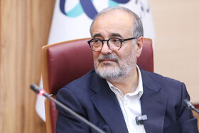 مهدی غضنفری، رییس صندوق توسعه ملی در نشست معاون اول رییس جمهور با مدیران این سازمان