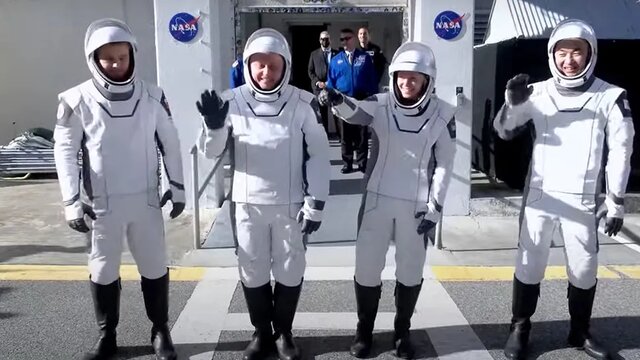 فضانوردان «کرو-۱۱» راهی ایستگاه فضایی بینالمللی شدند