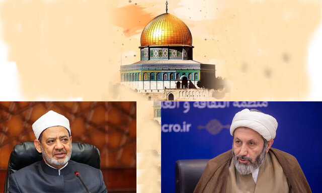 تقدیر رئیس سازمان فرهنگ و ارتباطات اسلامی از رئیس دانشگاه الازهر