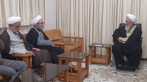 موسی‌پور به دیدار آیت‌الله جوادی آملی رفت