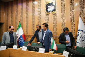 مراسم تودیع و معارفه رییس جهاددانشگاهی واحد اصفهان