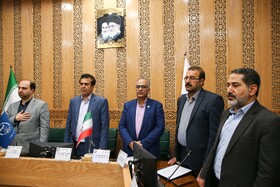 مراسم تودیع و معارفه رییس جهاددانشگاهی واحد اصفهان