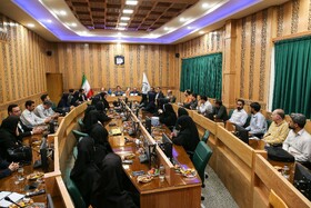 مراسم تودیع و معارفه رییس جهاددانشگاهی واحد اصفهان