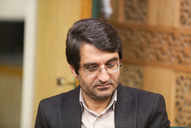 مسعود سعید، معاون پشتیبانی جهاددانشگاهی واحد اصفهان در مراسم تودیع و معارفه رییس جهاددانشگاهی واحد اصفهان