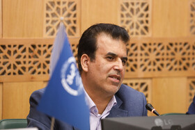 سخنرانی عباس ناصری، معاون هماهنگی و امور مجلس جهاددانشگاهی در مراسم تودیع و معارفه رییس جهاددانشگاهی واحد اصفهان