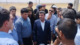جانمایی نیروگاه ۲۷ مگاواتی بخش دشت‌عباس دهلران
