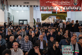 مراسم چهلمین روز شهادت سپهبد رشید