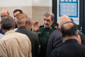 محسن رضایی، عضو مجمع تشخیص مصلحت نظام در مراسم چهلمین روز شهادت سپهبد رشید