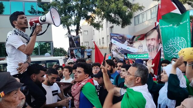 راهپیمایی حامیان فلسطین در استرالیا و آلمان/ تجمع در برابر سفارت و کنسولگری آمریکا در تونس و مراکش