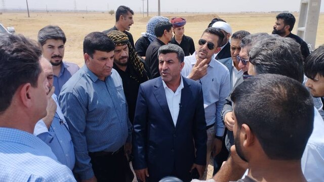 جانمایی نیروگاه ۲۷ مگاواتی بخش دشت‌عباس دهلران