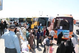 آمادگی ۵۵۰ دستگاه اتوبوس برای جابه‌جایی زائران اربعین حسینی در اردبیل