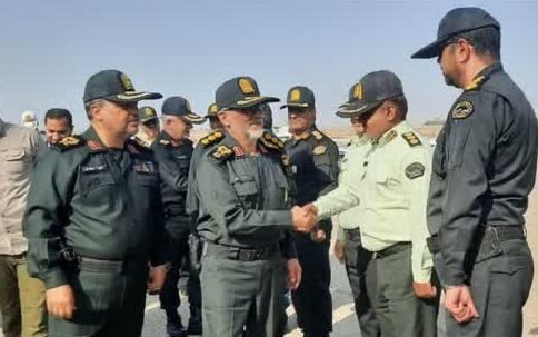 سفر جانشین فراجا به جیرفت