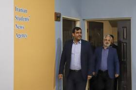 بازدید رییس اداره کل اقتصاد و دارایی استان خراسان رضوی از ایسنا به مناسبت روز خبرنگار