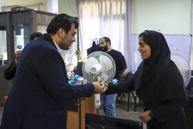 بازدید رییس اداره کل اقتصاد و دارایی استان خراسان رضوی از ایسنا به مناسبت روز خبرنگار