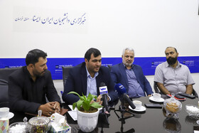 بازدید رییس اداره کل اقتصاد و دارایی استان خراسان رضوی از ایسنا به مناسبت روز خبرنگار