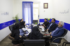 بازدید رییس اداره کل اقتصاد و دارایی استان خراسان رضوی از ایسنا به مناسبت روز خبرنگار