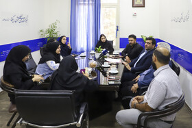 بازدید رییس اداره کل اقتصاد و دارایی استان خراسان رضوی از ایسنا به مناسبت روز خبرنگار