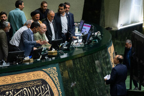 غلامرضا نوری قزلجه، وزیر جهاد کشاورزی در صحن علنی مجلس - ۱۴ مرداد