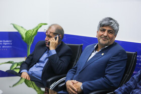 مهندس علیرضا حاتمی، رئیس جهاددانشگاهی استان خراسان رضوی در بازدید از خبرگزاری ایسنا به مناسبت روز خبرنگار