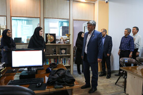 بازدید اعضای جهاددانشگاهی خراسان رضوی از خبرگزاری ایسنا به مناسبت روز خبرنگار