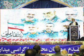 مراسم اربعین شهدای اقتدار استان کرمان