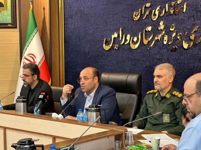 تاکید فرماندار ورامین بر تخصیص عادلانه اعتبارات متناسب با نیازهای شهرستان 
