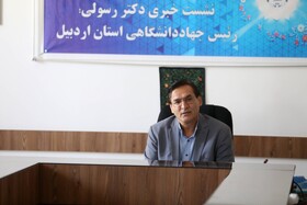 حسام رسولی رئیس جهاد دانشگاهی اردبیل