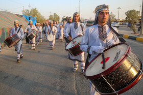 زائران اربعین حسینی - دیوانیه عراق