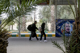 تردد زائرین اربعین از مرز خسروی