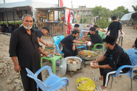 آغاز پیاده روی سحرگاهی زائران اربعین حسینی - شافعیه عراق