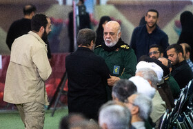 سردار ایرج مسجدی در مراسم اربعین شهدای اقتدار ایران