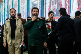 سردار حسن زاده در مراسم اربعین شهدای اقتدار ایران