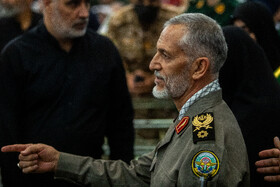 سردار شیرازی در مراسم اربعین شهدای اقتدار ایران