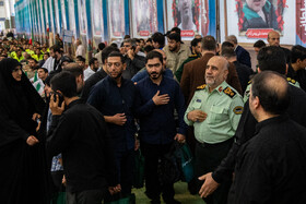 مراسم اربعین شهدای اقتدار ایران