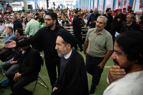 حجت الاسلام محمدحسن ابوترابی در مراسم اربعین شهدای اقتدار ایران