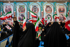 مراسم اربعین شهدای اقتدار ایران