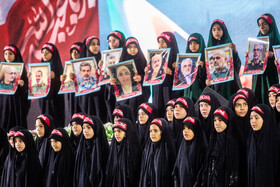 مراسم اربعین شهدای اقتدار ایران