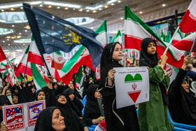 مراسم اربعین شهدای اقتدار ایران