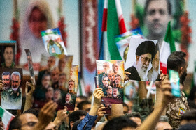 مراسم اربعین شهدای اقتدار ایران