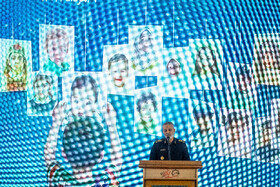 سخنرانی امیر سرلشکر عبدالرحیم موسوی در مراسم اربعین شهدای اقتدار ایران